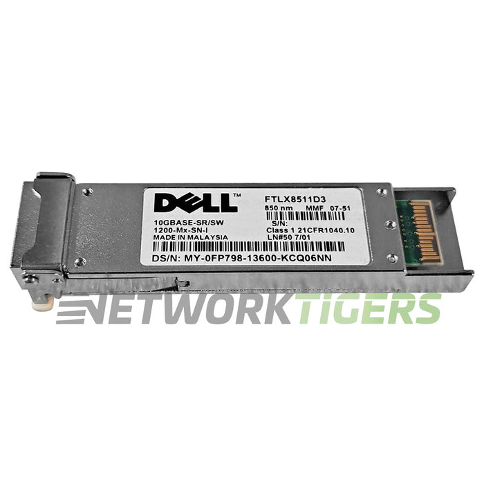 Dell FP798 10GB BASE-SR/SW 850nm XFP Transceiver