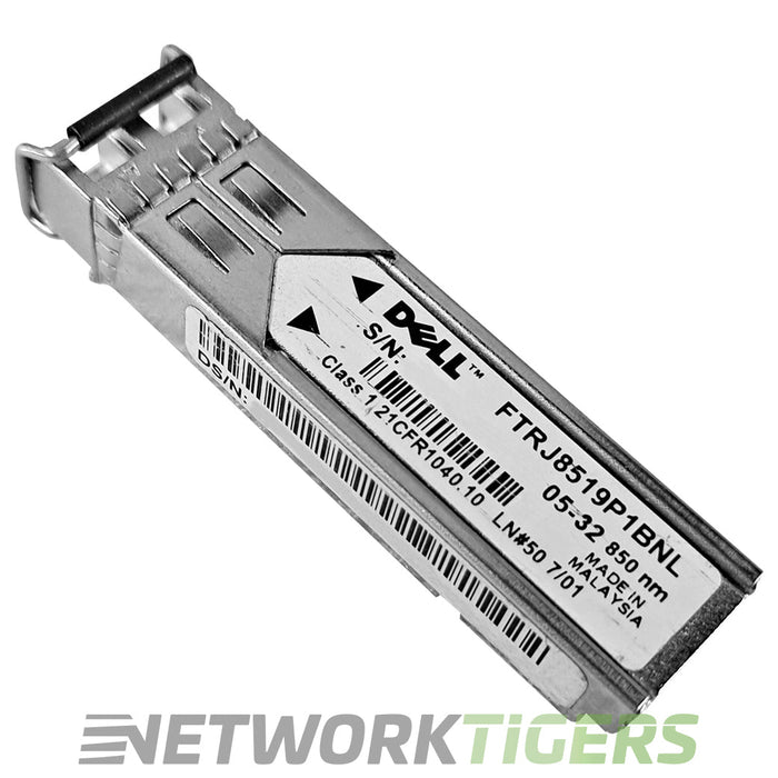 Dell FTRJ8519P1BNL 2GB Fibre Channel 850nm MMF Duplex LC SFP Transceiver