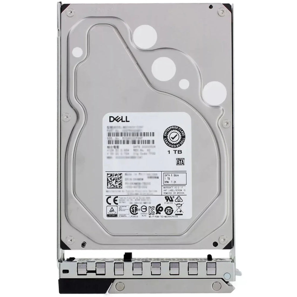 Dell HNWHH 1TB 7.2k SATA-6Gbps 512n 3.5" Internal Hdd with Tray | USED