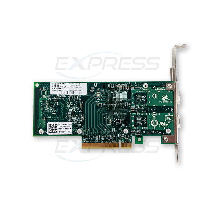 Dell Intel X520-DA2 Dual Port 10GbE SFP+ Adapter | U810N