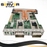 Dell Intel XL710-QDA2 Dual Port 40 Gigabit Ethernet (40GbE) QSFP+ PCIe 3.0 Network Interface Controller (NIC) Mezzanine Card. P/N: XD56X, 0XD56X.