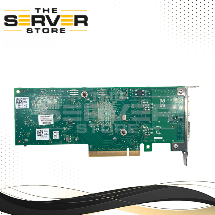 Dell Intel XL710-QDA2 Dual Port 40Gbe QSPF+ Converged Network Adapter (CNA) 08DKFV 8DKFV