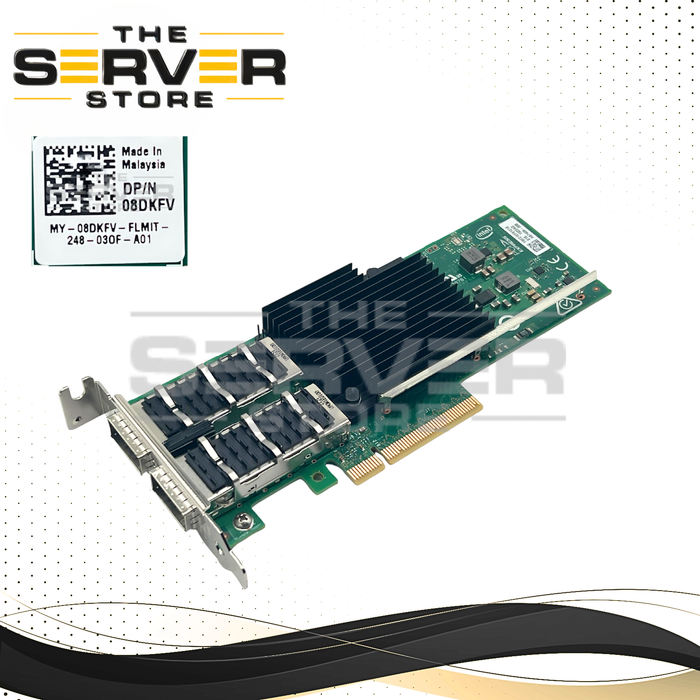 Dell Intel XL710-QDA2 Dual Port 40Gbe QSPF+ Converged Network Adapter (CNA) 08DKFV 8DKFV