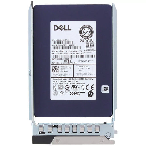 Dell JFMNH 240GB SATA-6Gbps Mixed-Use TLC 2.5" Enterprise SSD | USED