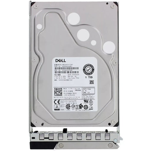 Dell K4M5W 1TB 7.2k SATA-6Gbps 512n 3.5" Internal Hdd with Tray | USED