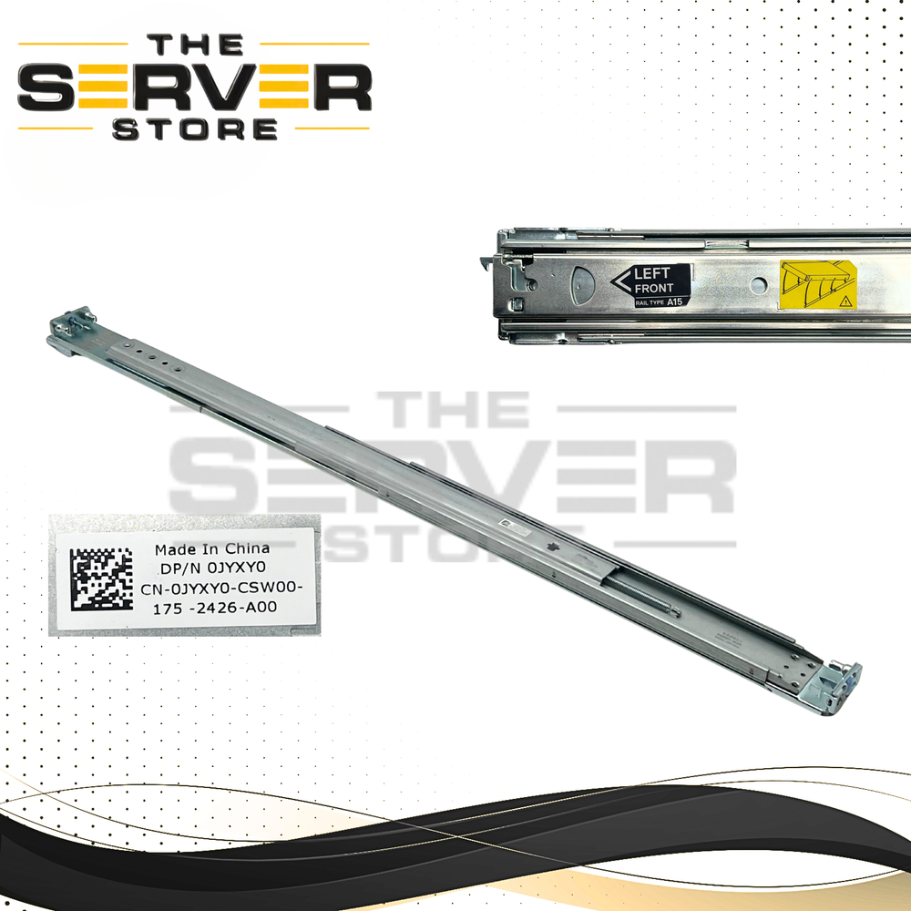 Dell (Left side) A15 1U Sliding ReadyRails II Rail PowerEdge 15th 16th Gen 0JYXY0 JYXY0