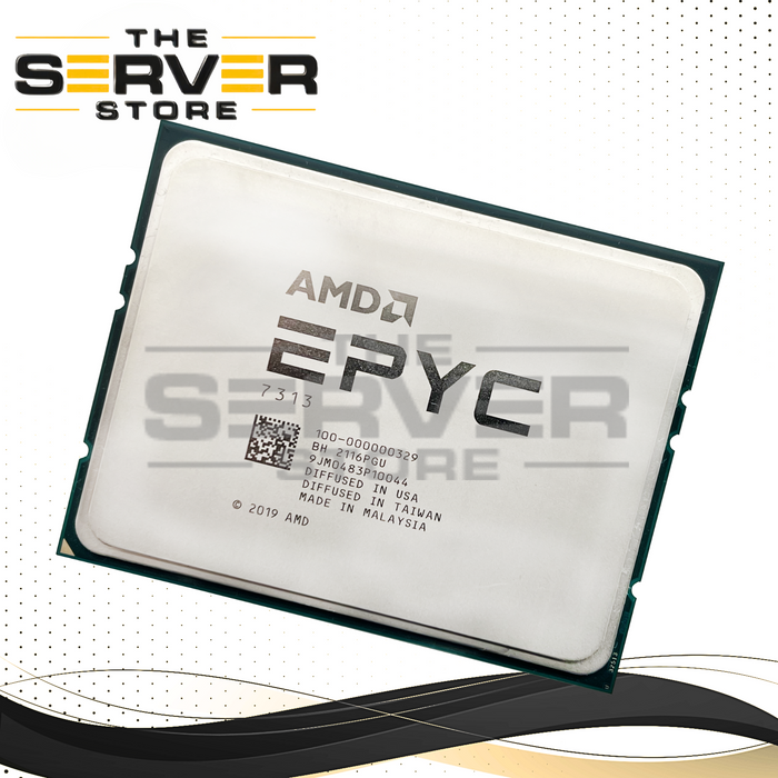 Dell Locked) AMD EPYC 7313 3.0GHz 16C 128MB 155W Socket SP3 CPU 100-000000329