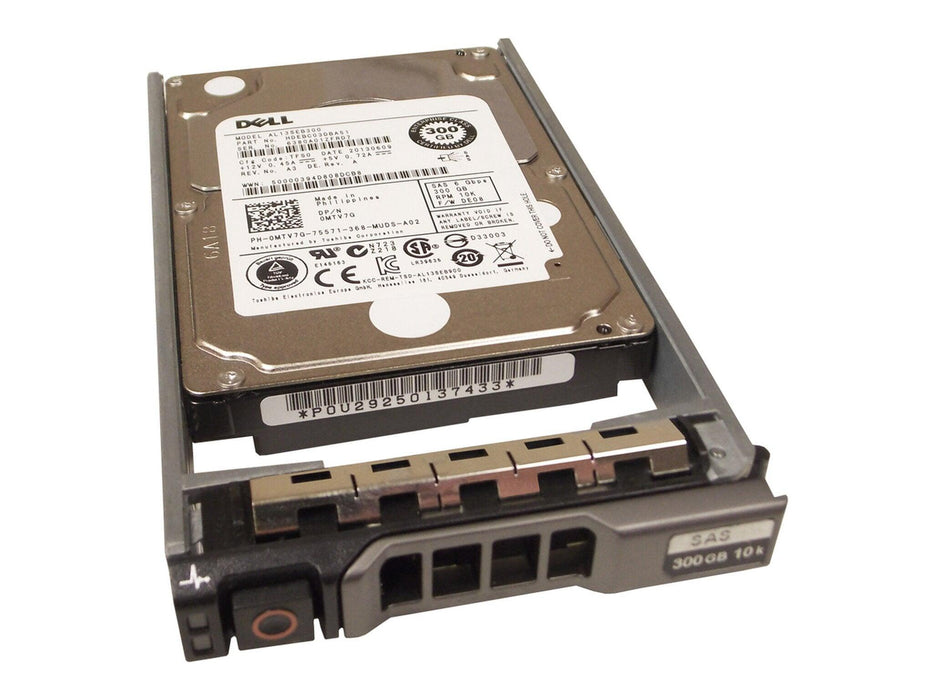 MTV7G — Dell 300GB 10K SAS 6Gbps 2.5" Hard Drive