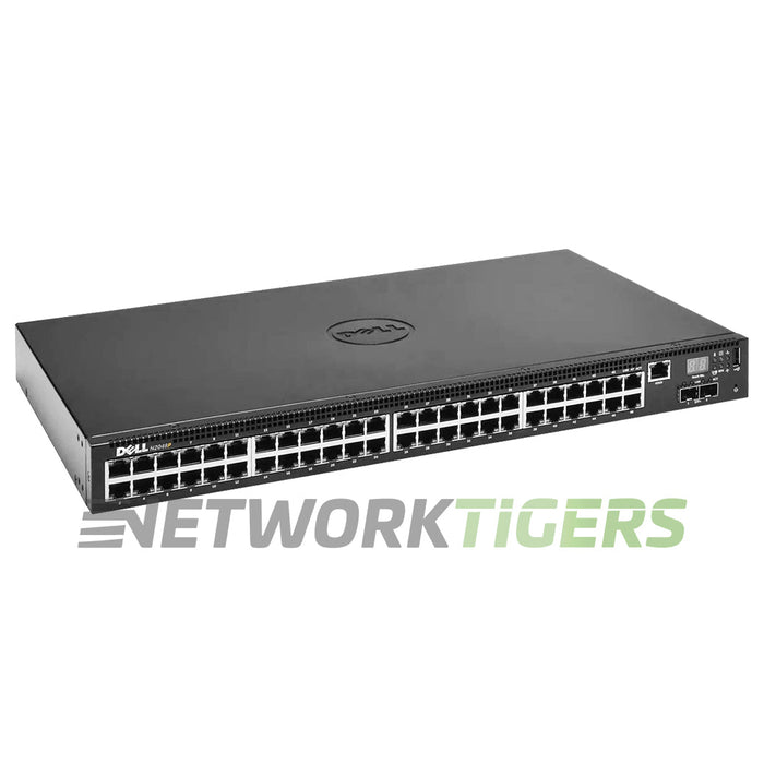 Dell N2048P N2000 Series 48x 1GB PoE+ RJ45 2x 10GB SFP+ EMC Switch