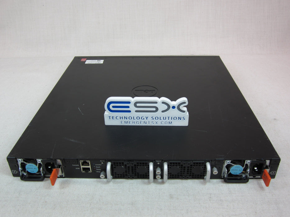 Dell N4032 24 Port 10GBASE-T Networking Switch w/ 2x Fans, 2x PSU, Rails