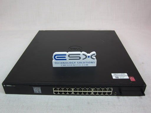 Dell N4032 24 Port 10GBASE-T Networking Switch w/ 2x Fans, 2x PSU, Rails