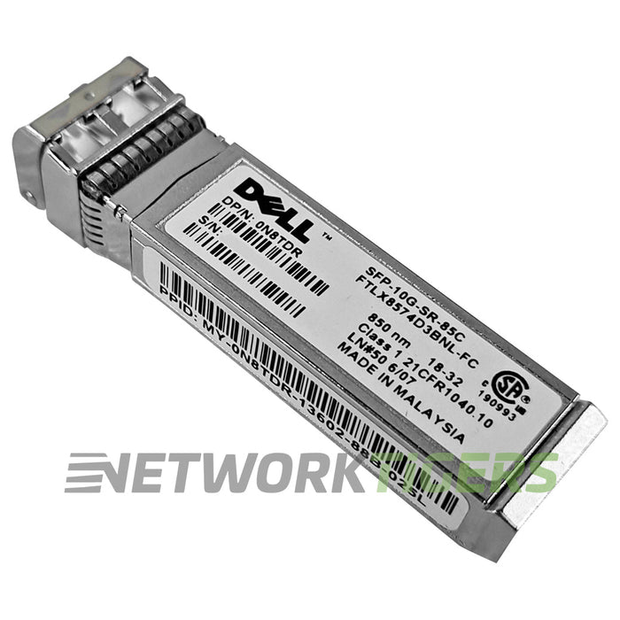 Dell N8TDR 10 Gigabit BASE-SR SFP-10G-SR-85C 850nm 300m LC SFP+ Transceiver