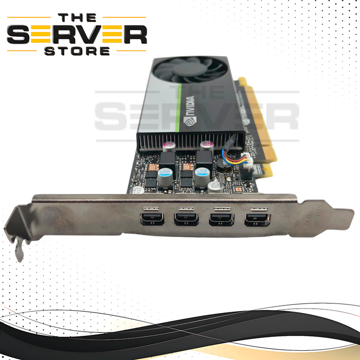 Dell NVIDIA T600 4GB GDDR6 Professional Workstation Graphics Card. 4x Mini DisplayPort Outputs. P/N: 699-5G172-0510-500, 900-5G172-0120-000, 180-1G172-DAAB-C41, 04FKFP, 4FKFP.
