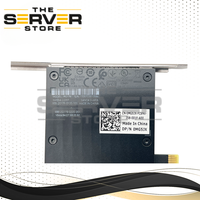 Dell Nvidia A2 Ampere 16GB GDDR6 Graphics Card PG179 0MG5JX MG5JX