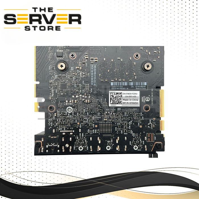 Dell Nvidia Quadro RTX 5000 16GB GDDR6 PCIe 3.0 x16 Graphics Card 07XK5H 7XK5H