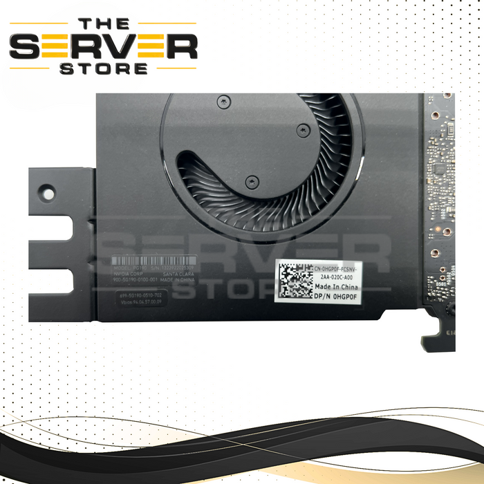 Dell Nvidia RTX A4000 16GB GDDR6 PCIe 4.0 x16 Graphic Card PG190 0HGP0F HGP0F