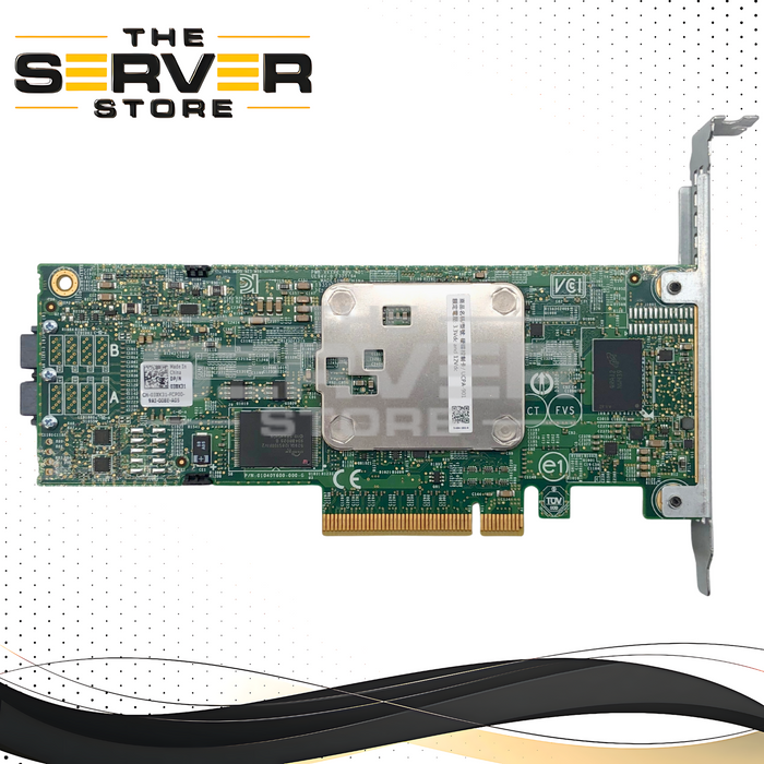 Dell PERC H730 12Gb/s SAS 1GB Non-Volatile (NV) Flash-Backed Cache PowerEdge RAID Controller W/ Battery (High Profile). RAID: 0, 1, 5, 6, 10, 50, 60.  P/N: 3XK31, 03XK31.