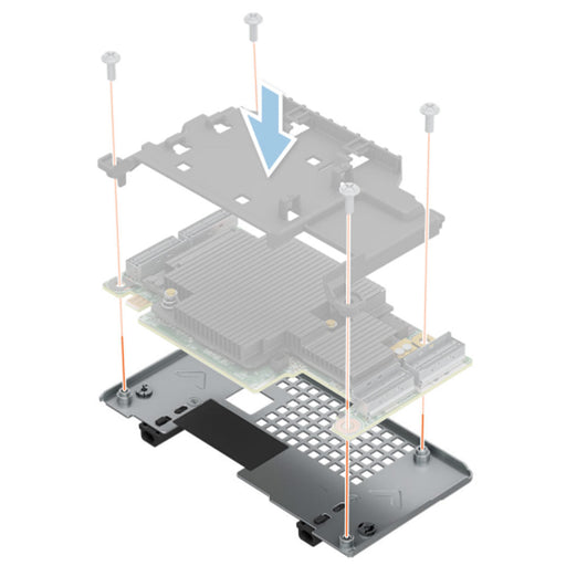Dell PowerEdge 16th Gen fPERC Tray | 1H5FT