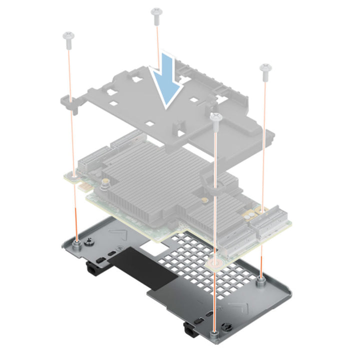 Dell PowerEdge 16th Gen fPERC Tray | 1H5FT