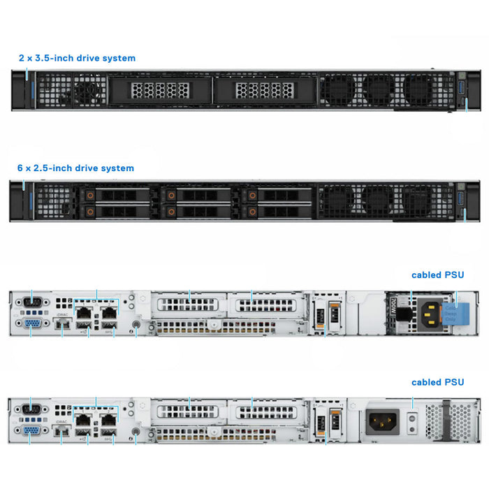 Dell PowerEdge R260 Rack Server | Configurable
