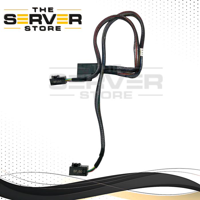 Dell PowerEdge R440 Internal SAS/SATA RAID Controller Cable for 8-Bay Backplane (PERC H730/H740). OEM by Amphenol. P/N: V8KW4, 0V8KW4.