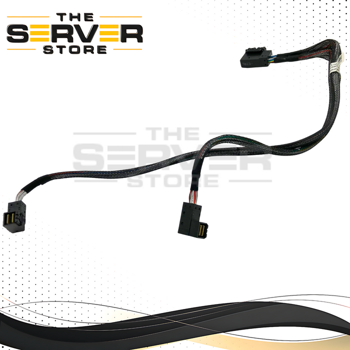 Dell PowerEdge R440 Internal SAS/SATA RAID Controller Cable for 8-Bay Backplane (PERC H730/H740). OEM by Amphenol. P/N: V8KW4, 0V8KW4.