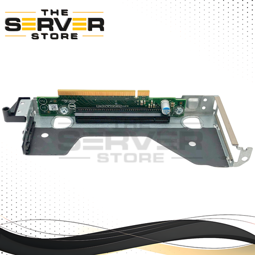 Dell PowerEdge R440 / R540 / R6415 Chassis Riser 2 Card, With Metal Cage. Half-Height (HH) PCIe x16 Slot. P/N: MC2DD, 0MC2DD.