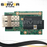 Dell PowerEdge R540 R440 Broadcom 57412 Dual-Port 10Gb SFP+ On-Board Network Daughter Card (NDC). P/N: GVXF4, 0GVXF4.
