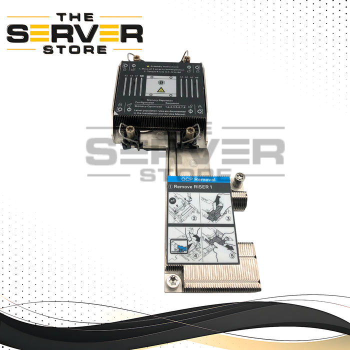 Dell PowerEdge R630 R730 High Performance "T" CPU Heatsink 0T0FVH T0FVH