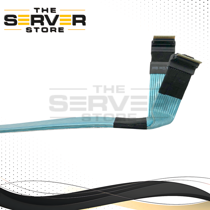 Dell PowerEdge R640 10-Port Chassis NVMe Cable Assembly, Connects NVMe Bays 6-9, SFF-8654-8i Connector. P/N: 6PPNG, 06PPNG.