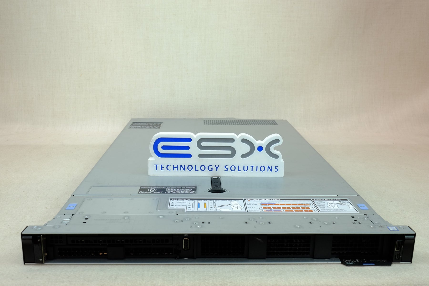 Dell PowerEdge R640 1U Diskless CTO Server – 2x Heatsink, 2x PSU, iDRAC Ent