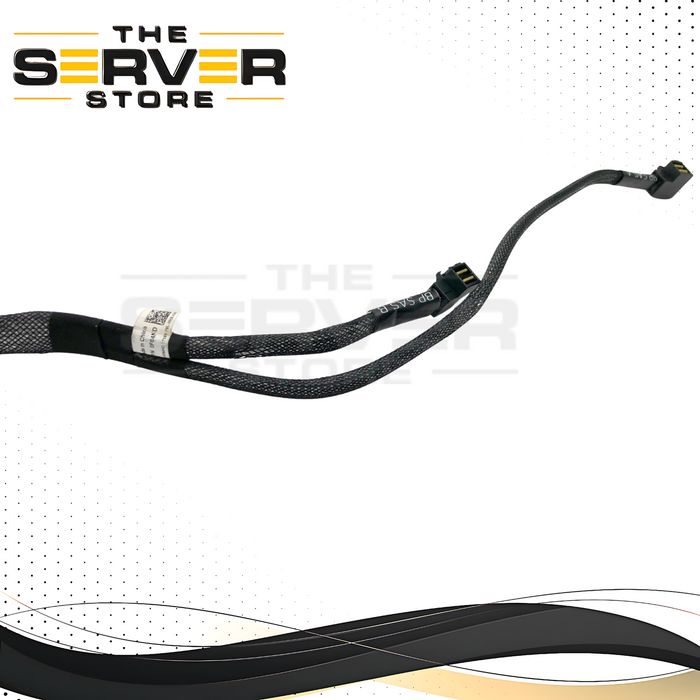 Dell PowerEdge R640 Internal SAS Cable for 8-Bay Backplane to Mini PERC RAID Controller. OEM by 3M. P/N: F84ND, 0F84ND.