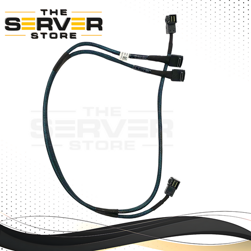 Dell PowerEdge R640 Internal SATA Cable for 8-Bay Backplane to Motherboard (NPIO). OEM by Amphenol. P/N: 9G3T5, 09G3T5.