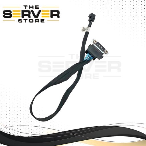 Dell PowerEdge R640 / R740 / R6415 / R7415 Mini-SAS HD (to H730/H740 RAID) to 4-Bay (4B) HDD Backplane Cable. P/N: PGCVF, 0PGCVF.