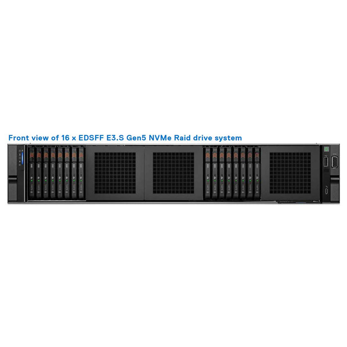 Dell PowerEdge R760 Rack Server (16x 2.5" EDSFF E3.S) | Configurable