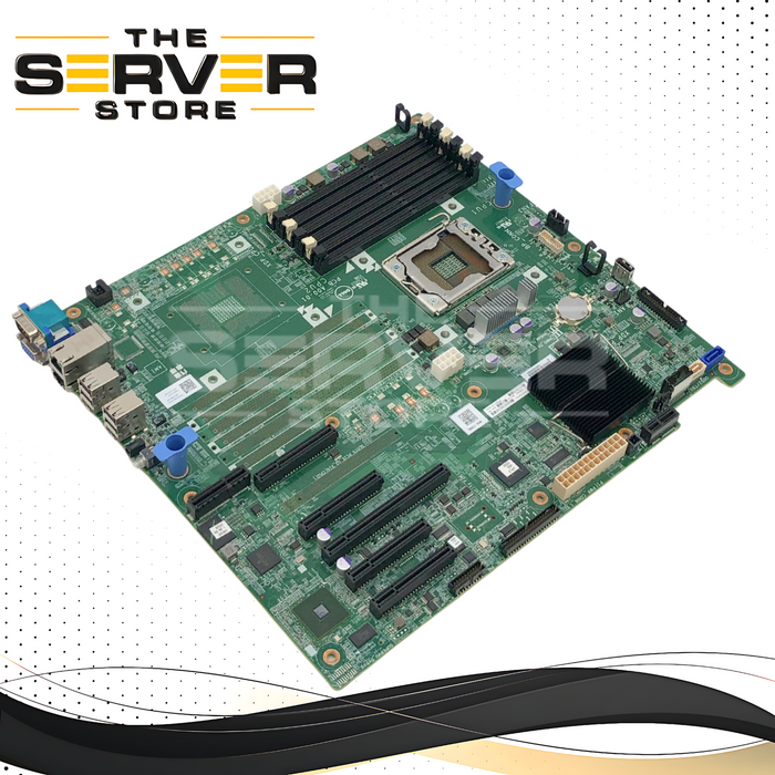 Dell PowerEdge T320 Server Motherboard with 1x LGA1356 Socket. P/N: W7H8C, 0W7H8C.
