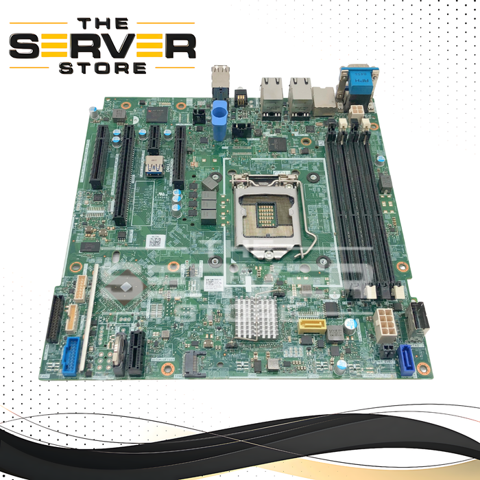 Dell PowerEdge T340 Server Motherboard, LGA 1151-2 Socket, 4x DDR4 DIMM Slots. P/N: VRC38, 0VRC38.