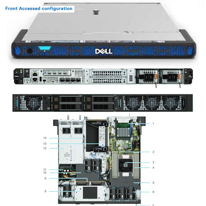 Dell PowerEdge XR5610 Rack Server | Configurable