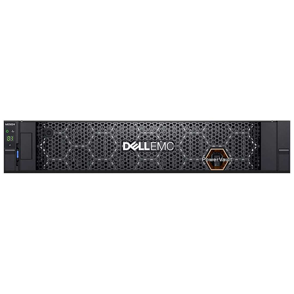 Dell PowerVault ME5024 12x3.84TB SSD 25GbE iSCSI SAN Server