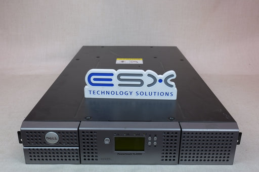 Dell PowerVault TL2000 2U Autoloader Tape Library – Includes LTO7 SAS Tape Drive