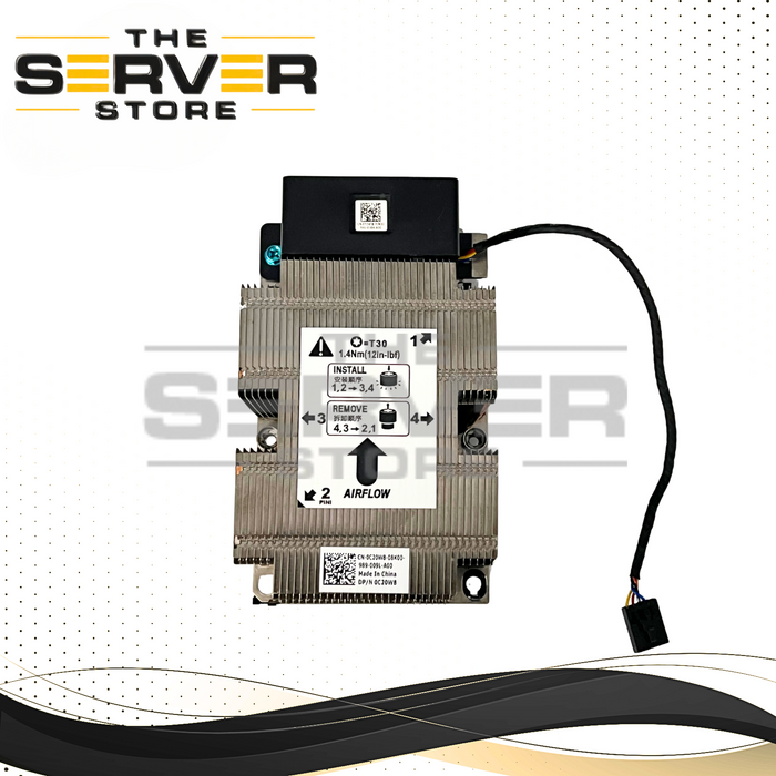 Dell Precision T7820 Workstation CPU Cooling Heatsink w/ Fan 0C20W8 C20W8