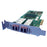 Dell QLogic 2462, Dual Port 4Gb Optical Fibre Channel x4 PCIe HBA, LP | P23M2