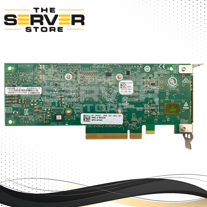 Dell QLogic FastLinQ QL41262 Dual-Port 25GbE SFP28 PCIe NIC 0415DX 415DX