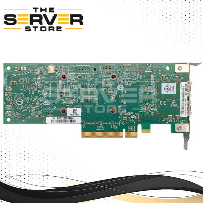 Dell QLogic QLE2772L 32Gb Dual Port Fibre Channel (FC) SFP+ Host Bus Adapter (HBA) PCIe 4.0 x8 MA2810401-24 0NMDJF NMDJF