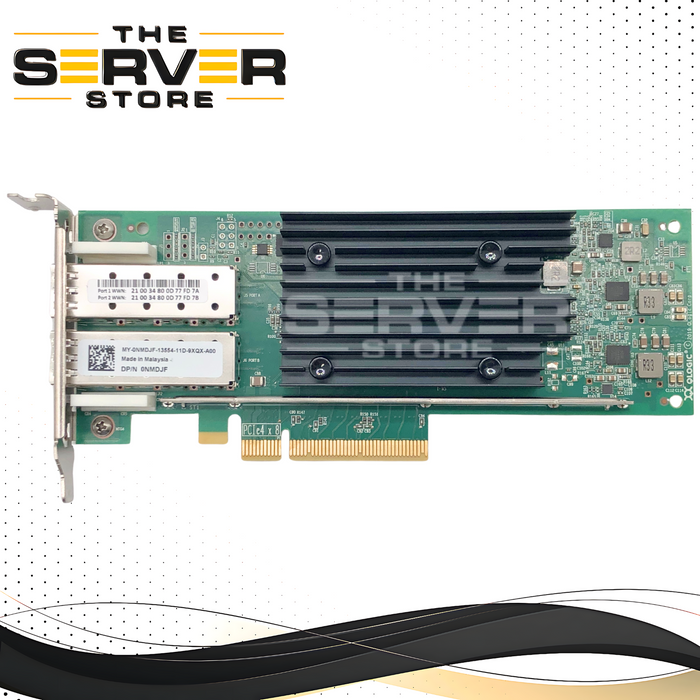 Dell QLogic QLE2772L 32Gb Dual Port Fibre Channel (FC) SFP+ Host Bus Adapter (HBA) PCIe 4.0 x8 MA2810401-24 0NMDJF NMDJF