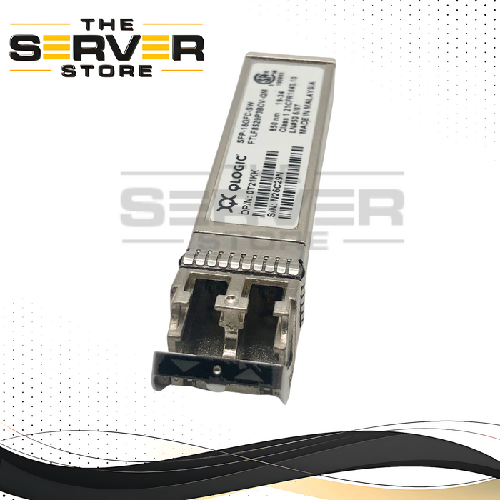 Dell Qlogic 16Gb/s SW Fibre Channel SFP+ Transceiver Module 0T21KK T21KK