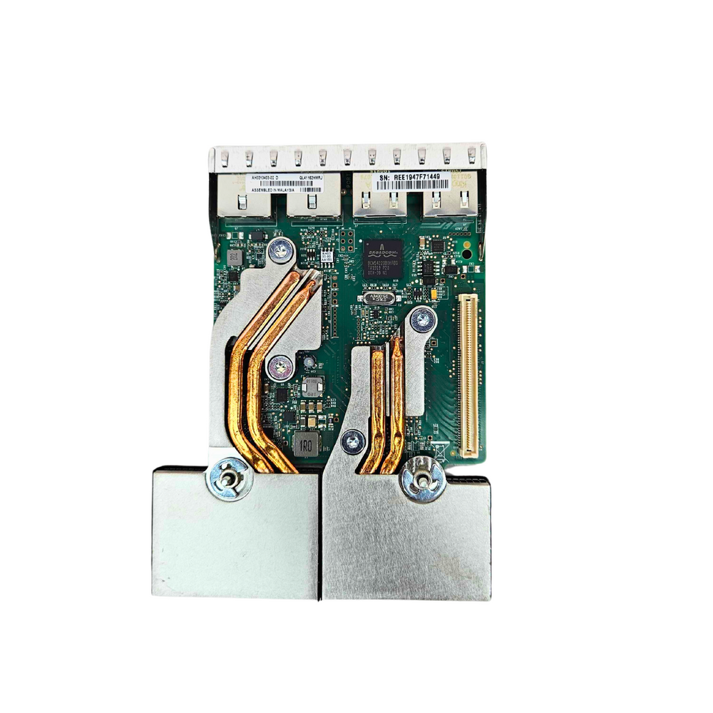 Dell Quad Port 2x 10GbE Base-T 2x 1GbE RJ-45 Network Daughter Card (0D1WT)