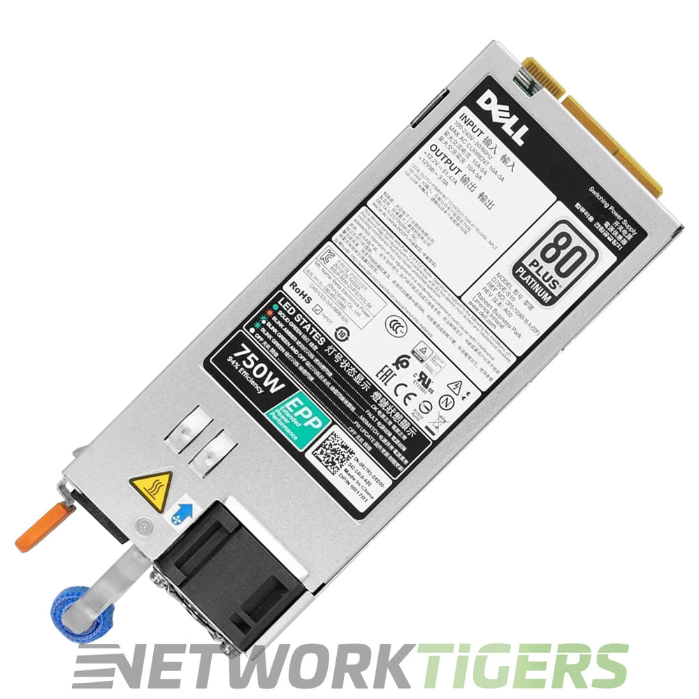Dell R17R1 750W AC Back-to-Front Airflow (Reverse) Switch Power Supply