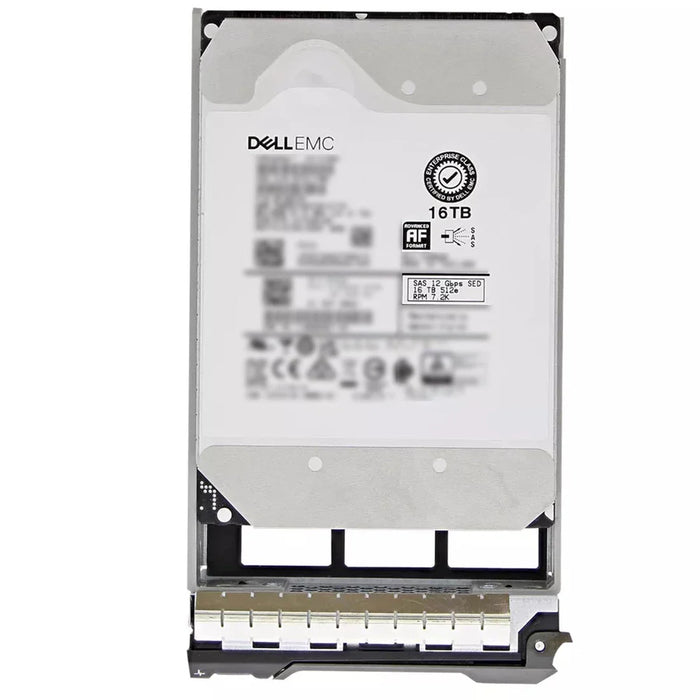 Dell R3P5W 16TB 7200 RPM SAS 12Gbps 512e 512MB 3.5inch SED FIPS-140 Hot-Plug HDD with Tray | USED