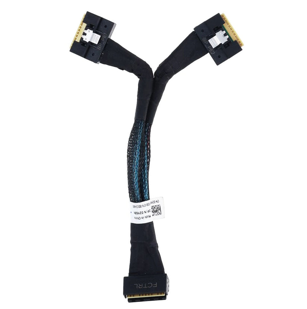 Dell R650 PCI-e 0-1, 2-3 Cable | 2Y68K